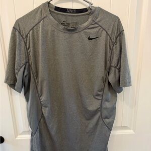 Nike Men's Dark Gray Short Sleeve Tee